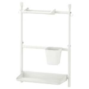 IKEA SUNNERSTA Space-Saving Kitchen Organizer Set with No-Drill Installation